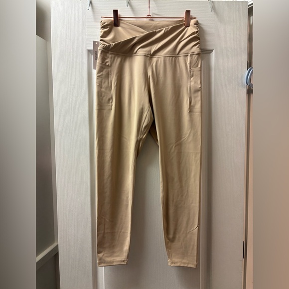 Ododos Pants - Ododos Beige Leggings